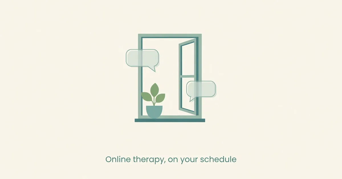 Online therapy, on your schedule - sponsored