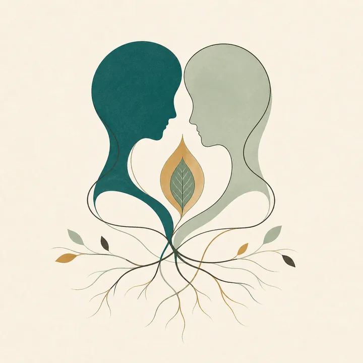 Couples therapy — illustration